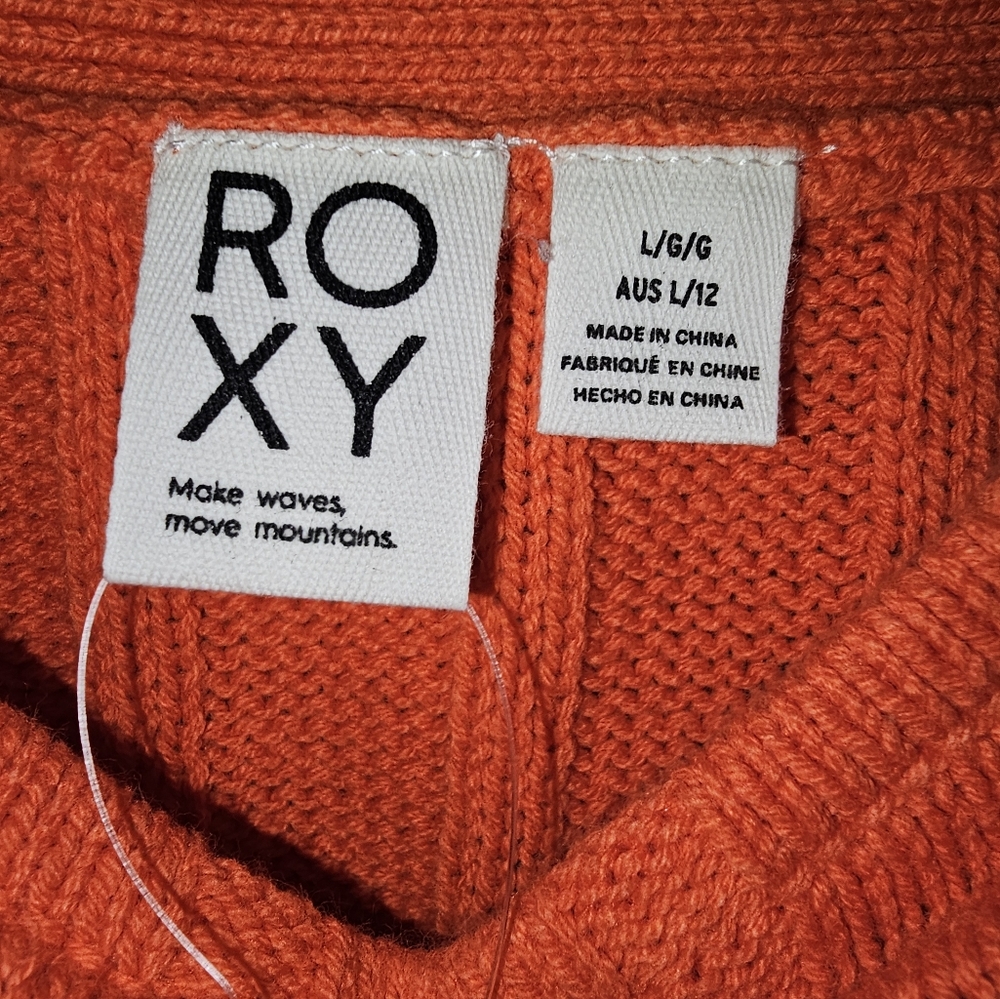 New orange roxy tank top - Picture 3 of 4